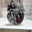 Yuandan Anime Cangxue Lin Suba Lan Wangji Wei Wuxian Laser Tinplate Huy Hiệu Sáng Thổ Cẩm 75mm