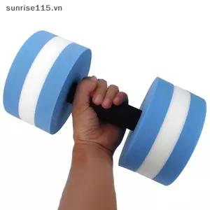 SRVN Nổi Bơi Tập Gym Quả Tạ Trọng Lượng Nước Aerobic Tập Thể Dục Bể Bơi Nước Tập Thể Dục Aqua Barbell EVA Foam Aquatic Quả Tạ.