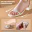 CANAMEK 1 Xăng đan Chống Trơn Trượt Stiers Da Pad Nữ Giày Cao Gót Giảm Đau Chèn Đế Ngón Chân Đệm Chăm Sóc Bàn Chân Miếng Lót CSF