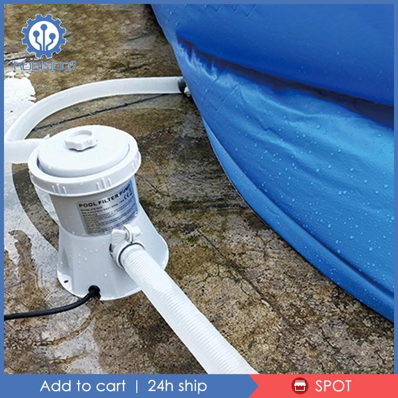 Bơm lọc bể bơi Máy bơm điện trắng nước cải tiến thực tế