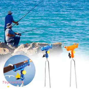 TOPTOOLCX Giá đỡ tháp pháo có thể điều chỉnh Cần câu hỗ trợ giá câu cá