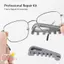 TOPTOOLCX Dụng cụ sửa chữa kính, Bộ dụng cụ cầm tay cầm tay Kính mắt Temple Bend, Dụng cụ chuyên nghiệp Đa chức năng Bộ dụng cụ sửa chữa chuyên nghiệp đa chức năng Phụ kiện kính râm