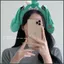 YT4 Hatsune Miku Sang Trọng Mũ Trùm Đầu Tóc Vòng Hoạt Hình Dễ Thương Đầu Mũ Đội Đầu Nữ Phụ Kiện Tóc