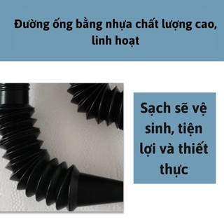 Set 5 Phễu rót chất lỏng, nhiên liệu, dầu mỡ tiếp nhiên liệu cho ô tô, xe máy, động cơ, ống linh hoạt có thể uốn cong.