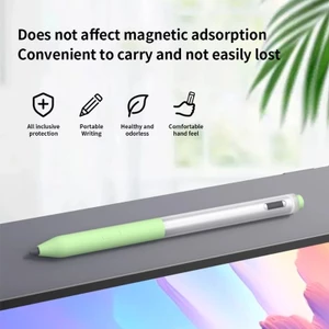 Hộp Đựng Bút Chì Cho Lenovo Precision Pen 3 Máy Tính Bảng Stylus Vỏ Bảo Vệ Cho Lenovo Pencil 3 3rd Silicon Mềm Chống Sốc Chống Trơn Trượt Vỏ Bút Cảm Ứng