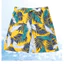 Họa tiết lá nhiệt đới in 3D Unisex dáng rộng thoải mái Quần short đi biển thông thường