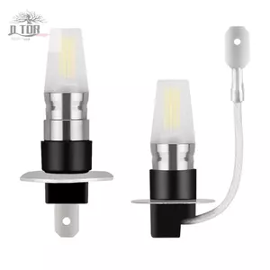 Bóng đèn sương mù LED H1 H3 COB 3W 300LM Trắng 12V 24V cho đèn chạy sương mù