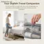 # HB # Túi vệ sinh du lịch bằng lưới trong suốt di động Bộ sắp xếp lưu trữ Unisex dung tích lớn cho chuyến đi công tác tập Gym.