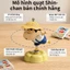 Mô hình Crayon Shin-chan Ba Lê Vương Miện PVC Cao Cấp Nền Bàn Làm Việc Bàn Trang Điểm Độc Lạ Siêu Dễ Thương
