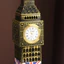 Đồng hồ Bigben mô hình kim loại BL80 18cm tượng trang trí phong cách cổ điển sang trọng