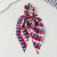 Ngày Độc Lập Mỹ Đuôi Ngựa Streamer Dây Buộc Tóc Ngôi Sao Sọc Nơ Dây Buộc Tóc Ngày Lễ Trang Phục Phụ Kiện Tóc 6.19 4YZ