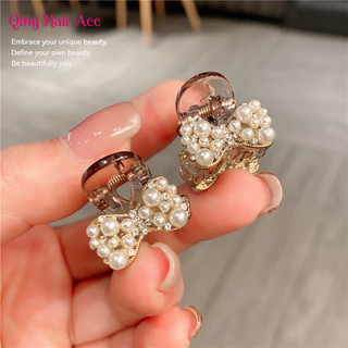 Nhẹ nhàng Tính Khí Ngọc Trai Nơ Nhỏ Lấy Kẹp Nữ Phong Cách Mới Cao Cấp Đầu Công Chúa Nổ Tóc