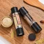 Máy mài bằng thép không gỉ hai đầu sử dụng bằng tay Freshly Ground Tứ Xuyên Tiêu đen Tiêu gia dụng Chai gia vị muối biển Hạt mài