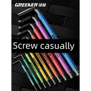 Green Forest Allen Cờ Lê Bộ Tua Vít Lục Giác Đơn 56 4mm Độ Cứng Cao Bên Trong Lục Giác Góc Lục Giác