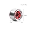 4 28mm 7mm Hex 1.0 "Kim Loại RC Xe Beadlock Bánh Xe Trung Tâm Vành Bánh Xe Cho 1 / 18 1 / 24 RC Xe Bánh Xích TRX4M Trục SCX24 AX24 TRX4M TRX4-M Nâng Cấp Phần