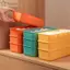 Giỏ đựng mỹ phẩm YUUKII, Hộp đựng đồ để bàn phân vùng bền bỉ, Hộp đựng đồ ăn bằng nhựa đa năng bền bỉ
