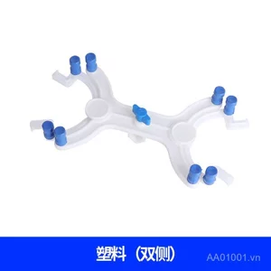 Kẹp Bướm Titration Ống Kẹp Nhựa Một Mặt Nhôm Titration Kẹp Đa Năng Titration Bàn Hỗ Trợ Bộ Kẹp Phòng Thí Nghiệm Hóa Học 3DFI