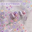 Mùa Xuân Retro Hoa Khô Làm Móng Tay Dán Hoa Nhỏ Hoang Dã Hoa Dán Móng Tay DIY Máy Tính Bảng Điện Thoại Tự Dính Dán