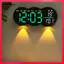 Đồng hồ treo tường kỹ thuật số Màn hình LED đa năng cho nhà bếp văn phòng phòng phòng khách