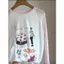 Milyfashion Màu Sắc Phù Hợp Với Vui Nhộn In Raglan Dài Tay T Mùa Hè Phong Cách Mới Nhẹ Kem Chống Nắng Lười Top HD2Y