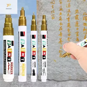 PPY 3 Cái Bút Sơn Đá Chống Nước Và Dầu Chống Nắng Tombstone Sơn Bút Đánh Dấu