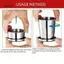 Cốc gấp bằng thép không gỉ 250ml Du lịch ngoài trời Cắm trại Cốc nước có thể gập lại di động có móc khóa Cốc trà có thể thu vào VN