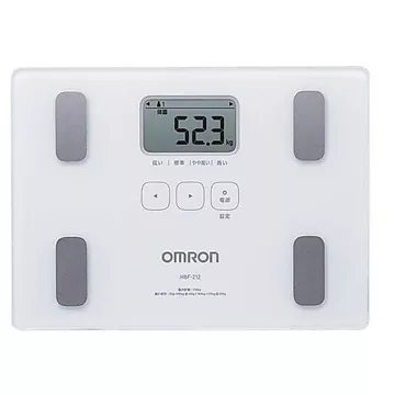 Cân sức khỏe điện tử hiệu OMRON chạy bằng pin. Tải trọng tối đa 150kg -Nhật Bản