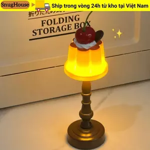Đèn ngủ SNUGHOUSE, Đèn ngủ LED quà tặng Mini, Đèn ngủ không khí Pudding sáng tạo dễ thương Phòng ngủ