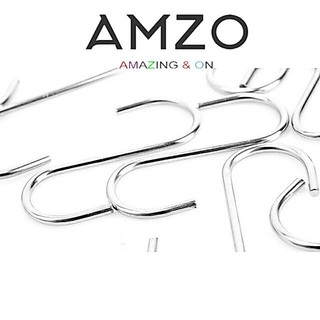 AMZO_MÓC TREO INOX ĐA NĂNG HÌNH CHỮ S ĐA NĂNG SIÊU CHẮC CHẮN BẰNG INOX KHÔNG GỈ