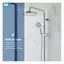 Bộ lọc vòi hoa sen đầu ra cao loại bỏ kim loại 15 / 20 giai đoạn đảm bảo nước sạch Hoàn hảo để tắm hàng ngày VN