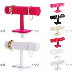 Giá trưng bày vòng tay CAST Giá trưng bày vòng tóc nhung Giá đỡ trang sức thẳng đứng