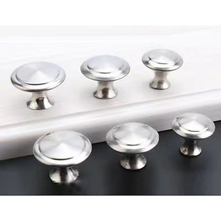 set 10 núm cửa inox tròn kèm ốc, tay nắm kéo các cánh cửa