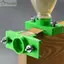 YUUKII Edge Banding Keo Applicator, Bảng công cụ niêm phong cạnh có thể điều chỉnh Bộ giới hạn keo, Máy cố định lắp đặt đa chức năng chế biến gỗ
