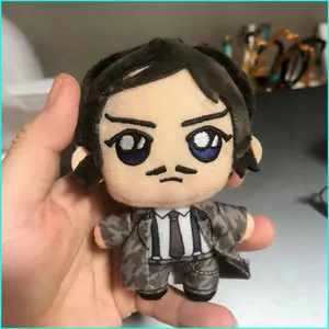 HK1 Thám Tử Lừng Danh Conan Morifushi Takaaki Plushie Anime Merch Dễ Thương Sang Trọng Túi Búp Bê Charm KH1