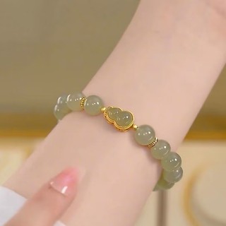 Vòng tay Calabash Trung Quốc Vòng tay hạt ngọc bích thời trang dành cho nữ Quà tặng Phụ kiện trang sức