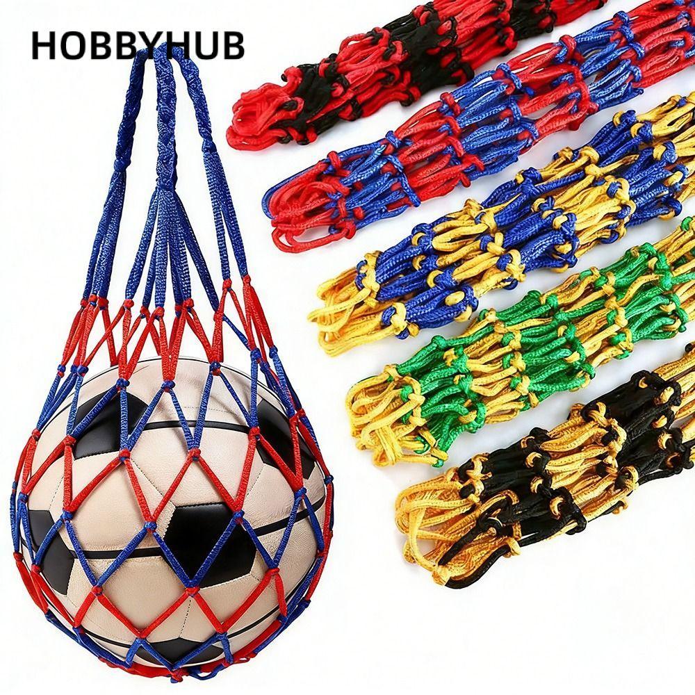 Túi nylon HOBBYHUB, Túi đựng bóng rổ nylon nhiều màu, Bóng chuyền bỏ túi dệt bền