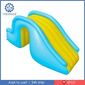 Trượt bơm hơi cho trẻ em Trượt tự do Bể bơi trung tâm trượt nước PVC mạnh