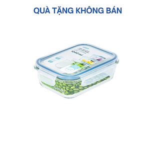 Hộp thuỷ tinh chữ nhật Nikko - 1040ml (3 ngăn)