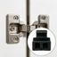 Yoo 50 Chiếc 86 Độ Góc Hạn Chế Bản Lề Kẹp Tủ Bản Lề Hạn Chế Kẹp