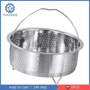 Veggie Hấp Giỏ Lọc Hấp Chèn Cho Bánh Bao Bánh Bao Gà 20x9.5cm