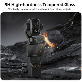 Dành Cho DJI OSMO Pocket 4P / 4 / 3 HD Phim Cường Lực Màn Hình Phim Điều Khiển Từ Xa Phim Cường Lực Bảo Vệ Phụ Kiện