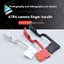 A74 A7R4 A9II A7M4 A7R IV Tương Thích Hot Shoe Thumb Up Hand Grip Hotshoe Cho Máy Ảnh Mirrorless-Bộ Chuyển Đổi Giá Đỡ Bằng Bạc
