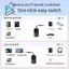 Bộ phát tín hiệu âm thanh Bluetooth 5.4 Bộ chuyển đổi RT / TX 2 trong 1 cho TV Tai nghe Ô tô Chuyến bay Jack 3,5mm Bộ chuyển đổi âm thanh AUX