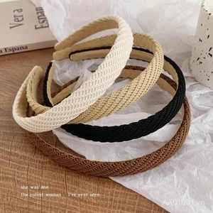 2026 Phong Cách Mới Dệt Kim Len Đầu Nữ Retro Bấm Tóc Mũ Tất Cả Trận Đấu Đi Chơi Thời Trang Thời Trang Dệt Kim Đầu PQ1H