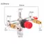 GCDHome Outlet ống hợp kim airpressor chuyển đổi điều chỉnh áp suất van phần HOT