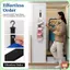8 Kẹp Nắp Giá Đỡ Tủ Quần Áo Tổ Chức Treo Tường Cửa Đấm Mũ Miễn Phí Ra Tiết Kiệm Không Gian Để Bảo Quản Phòng Ngủ