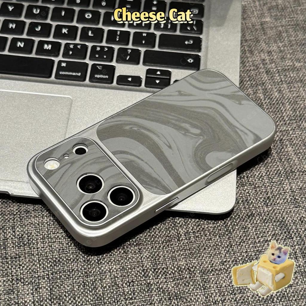 Ốp điện thoại da màu giả tưởng thời trang cao cấp cho iPhone 17 Pro Max 17 Air 16 Plus 15 Pro Max