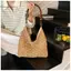 BeautifulHomeA Tay Cầm Dệt Rơm Móc Hobo Túi Tay Cầm Hạt Gỗ Thiết Kế Rỗng Cho Mùa Hè Bãi Biển Đảng Quà Tặng Cho Cô ấy VN