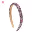 MJnmc Da Báo In Kim Cương Giả Họa Tiết Động Vật Pha Lê Băng Đô Quấn Tóc Sang Trọng Bling Rộng Vòng Cho Nữ Trang Sức Mới