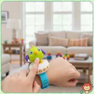 Đồ chơi cổ tay Chi tương tác thông minh Giáo dục sớm AI Phản ứng Âm nhạc Còi Học tập Chơi cho trẻ mẫu giáo Quà tặng trẻ em